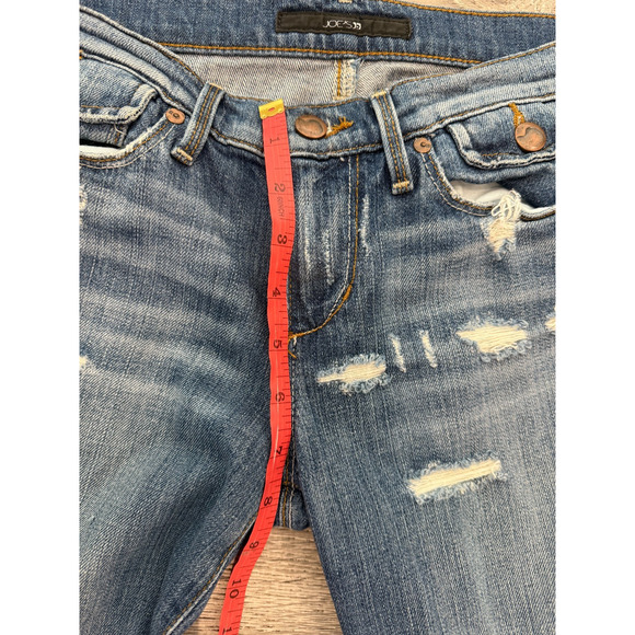 Joe's Jeans Provocateur Size W 25 Stretch Boot Cut Distressed/Frayed - Picture 6 of 8